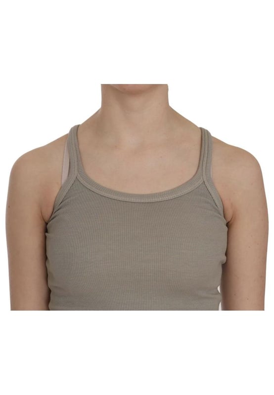 Brand new with tags
  100% Authentic PINK MEMORIES Tank
  Color: Beige
  Round neck
  Sleeveless design
  Spaghetti straps
  Logo details
  Perfect for women
Material: 100% Cotton
