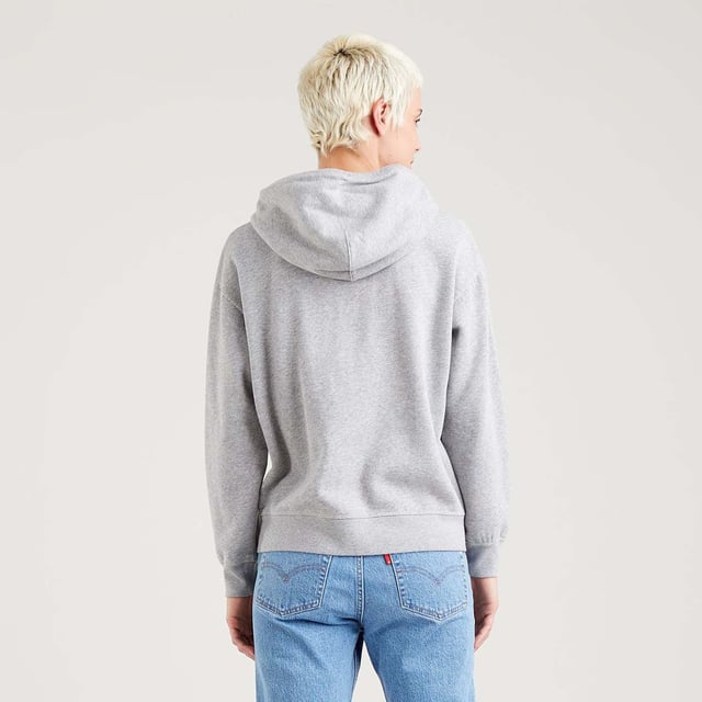 Jeans Grey Levis Jumper Womens Women's Levis Standard Zip Hoodie