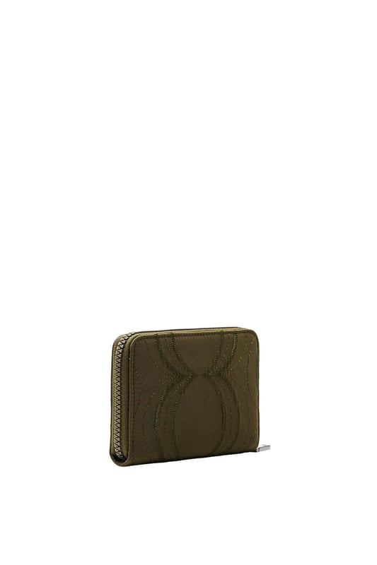 Marca: Desigual   Género: Mujeres   Tipo: Carteras   Color: Verde   Patrón: Liso   Cierre: Con Cremallera   Temporada: Otoño/invierno