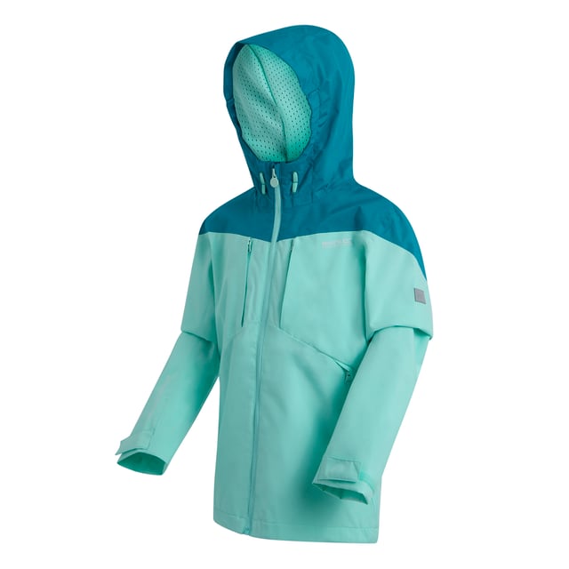 100% gerecycleerd polyester. Voering: Gaas. Ontwerp: Contrast, Logo. 165gsm. Stof Technologie: Ademend, Isotex 15000, Stretch, Getapete naad, Waterafstotend. 360 graden Reflectie. Manchet: Verstelbaar. Halslijn: Hoge halsband, Kapitein. Type mouw: Lange mouwen, Taffeta gevoerd. Eigenschappen van de kap: Gegroeid op de kap. Zakken: 2 borstzakken, rits, 2 onderzakken. Bevestiging: Volledige ritssluiting. 10000g/m²/24hrs. Zoom: Schokkoordzoom. 7-8 jaar: 26 in. 13 Jaar: 32 in. 9-10 jaar: 28,5 in. 5-6 jaar: 24 in. 11-12 jaar: 31 in. 3-4 jaar: 22,5 in. 14 Jaar: 33 in. 15-16 jaar: 36 in.