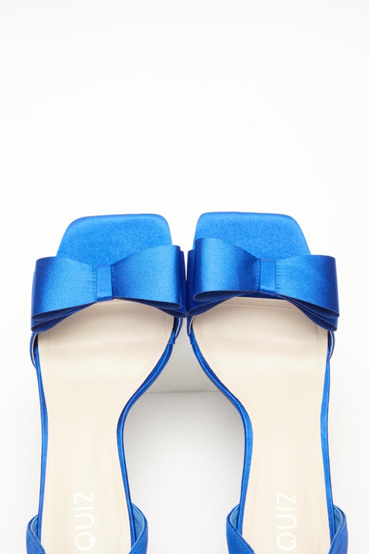 Quiz store blue sandals