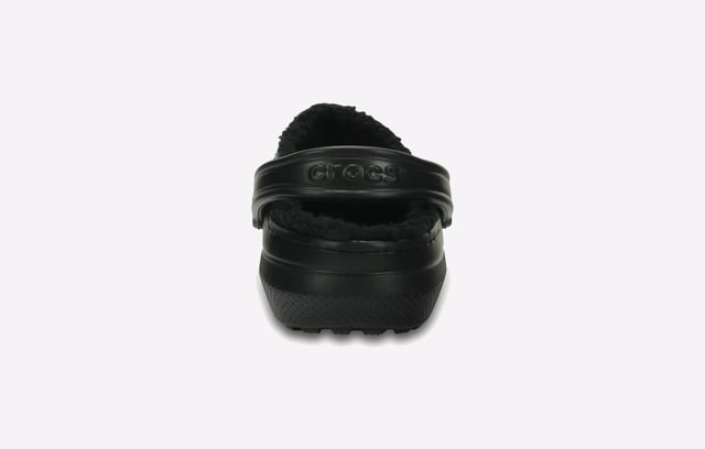 Women's Crocs Classic Lined Clogs in black.- Customizable with Jibbitz™ charms on the upper and backstrap.- Slip on fastening.- Warm, fuzzy liner.- Dual Crocs Comfort™: Blissfully supportive. Soft. Cradling comfort. Ref: 203591060.