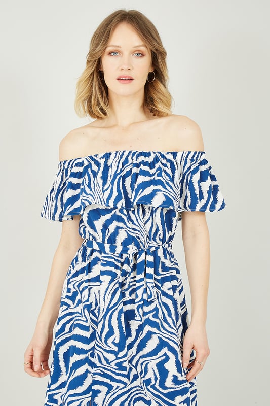 Yumi hotsell bardot dress