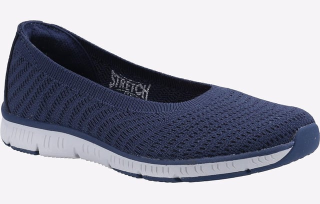Skechers air cooled memory foam womens slip on discount