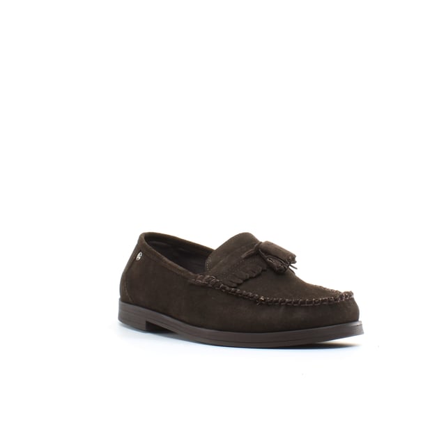 Ben Sherman Bedford Slip-on Brown Suede cuero zapatos para hombre Ben3386 S08