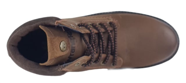 Men's lace up boots from Wrangler the 'Yuma' boots showcase a sturdy design with a rounded toe, six eyelet lace up fastening and durable TR sole with excellent grip. For comfort, the boots are fitted with a padded collar and tongue. Complete with double stitch detail and a pull loop to the tongue for entry assistance. Subtle branding throughout