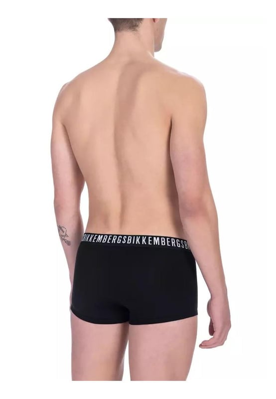 Black Cotton Underwear
  Trunk Bi-pack design
  Made with Quality cotton
  Ultimate comfort and breathability
  Suitable for everyday wear
  Designed for men
Material: 95% Cotton 5% Elastane