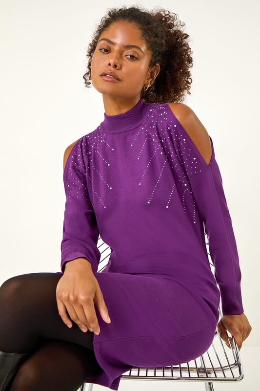 Split jumper dress best sale
