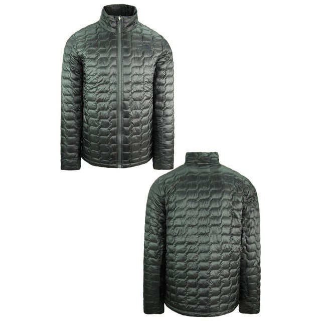 The North Face Thermoball Zip Up Mens Black Hiking Jacket NF0A3L8C7VJ