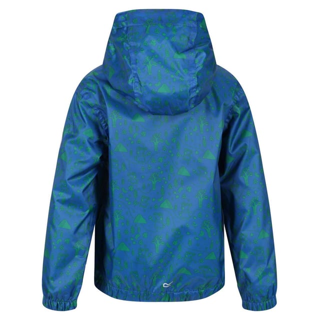Material: 100% Polyester. Lining: Comfort, Mesh, Polyester, Taffeta. Fabric: Hydrafort. Design: Badge, Cartoon, Leaf Print, Mountain, Trees. Trim: Reflective. All-Over Print, Printed Name label, Taped Seams. Fabric Technology: DWR Finish, Waterproof. Cuff: Elasticated. Neckline: Hooded. Sleeve-Type: Long-Sleeved. Hood Features: Elasticated, Grown On Hood. Pockets: 2 Lower Pockets. Fastening: Full Zip. Hem: Elasticated. 100% Officially Licensed. Characters: Peppa Pig.