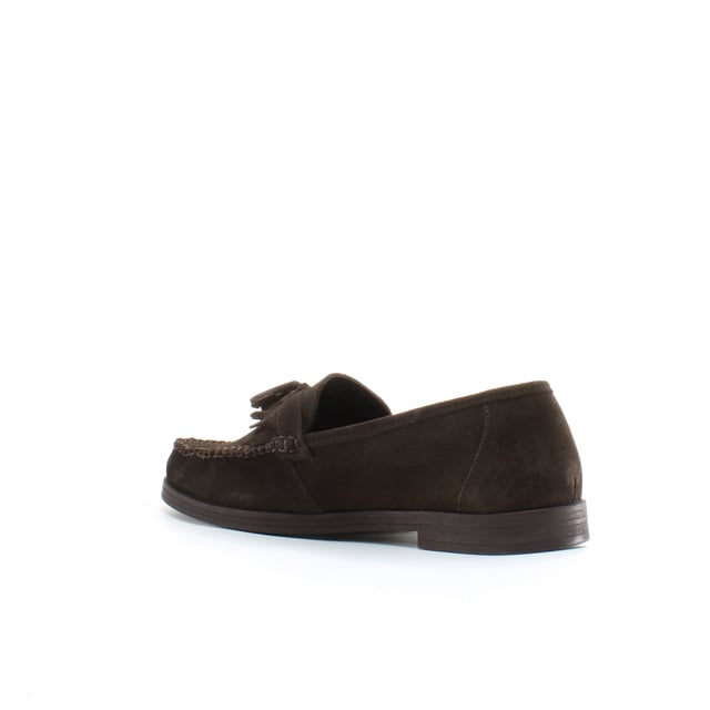 Ben Sherman Bedford Slip-on Brown Suede cuero zapatos para hombre Ben3386 S08