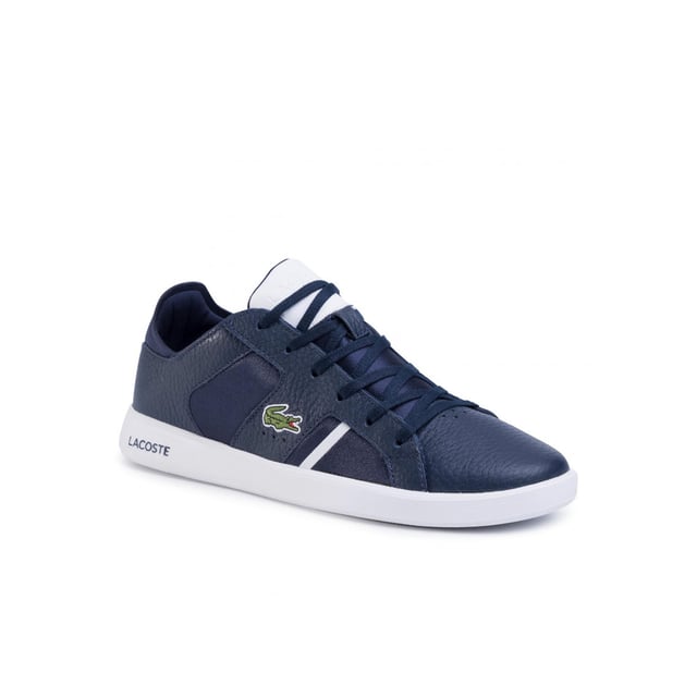 Mens blue lacoste shop trainers