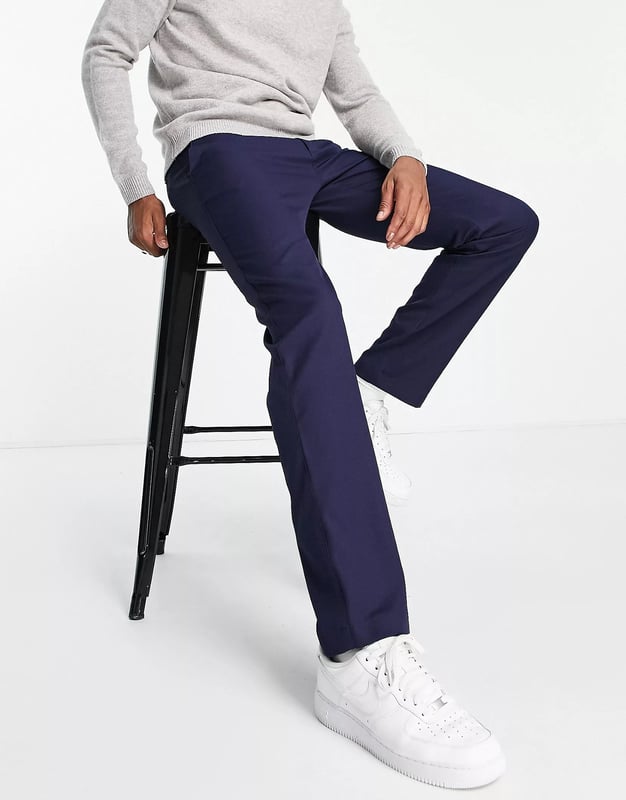 Lacoste Mens Chinos In Navy