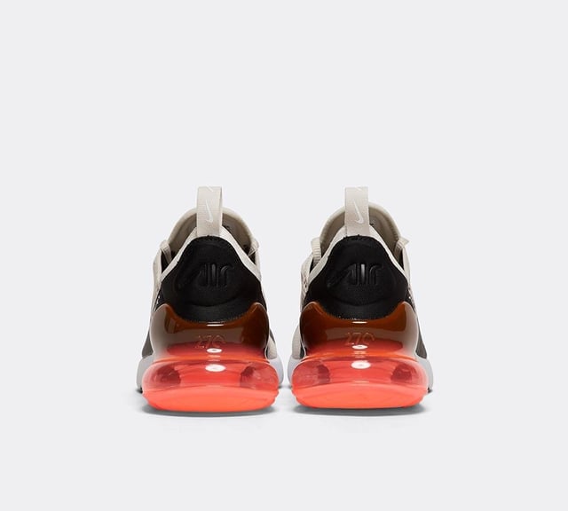Nike air max 27 black light bone hot punch best sale