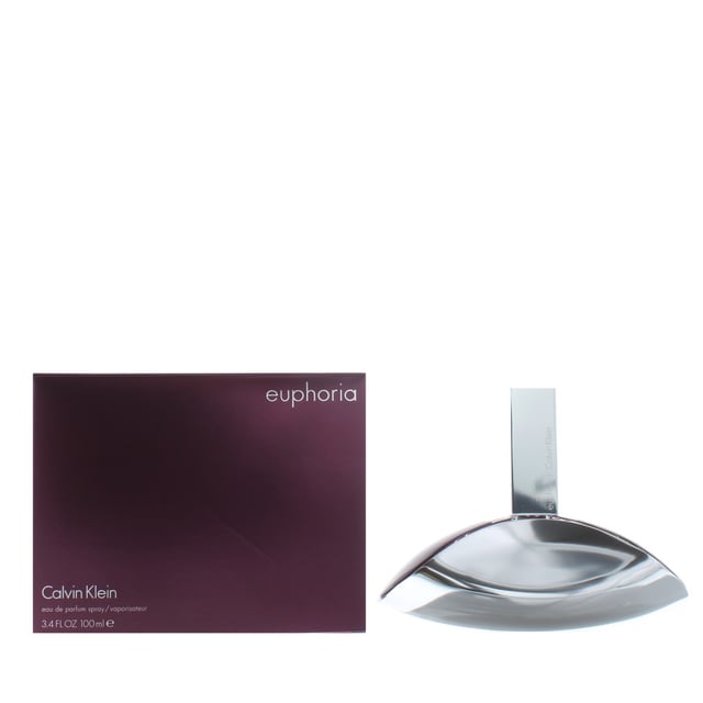 Euphoria by Calvin Klein is an exotic floral-fruity fragrance for women.Top note is pomegranate.Middle notes are lotus and orchid.Base notes are violet, amber, musk and mahogany.Euphoria was launched in 2005.