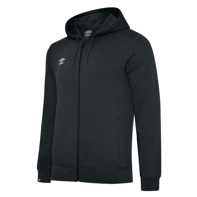 Material: 70% Cotton, 30% Polyester. Fabric: Soft Touch. Design: Stacked Logo. Branded Aglets, Branded Eyelets, Branded Tab. Hood Features: Drawcord, Grown On Hood. Hem: Fitted, Ribbed. Cuff: Fitted, Ribbed. Neckline: Hooded. Sleeve-Type: Long-Sleeved. Pockets: 1 Kangaroo Pocket. Fastening: Pull Over.