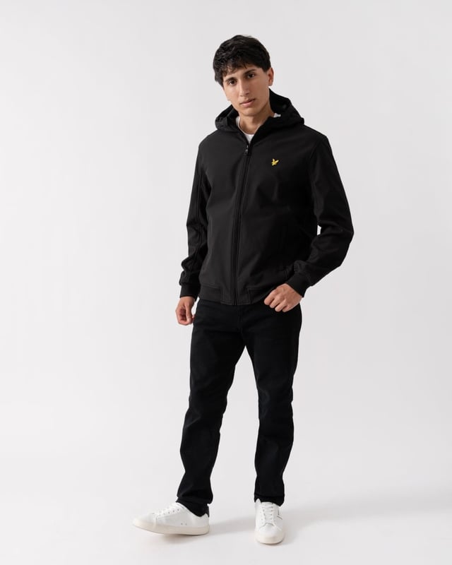 Product SKU: JK2110V
Keep cosy in this softshell jacket lined with fleece. The sleek, minimal design features little detailing apart from ribbed cuffs and hem and our iconic Lyle & Scoot golden eagle logo, but then the inside is lined with a warm, comfortable fleece. Smart on the outside, comfy on the inside.
- Funnel neck
- Hood with toggle fastening
- Front zip fastening
- Two side pockets with zip fastenings
- Long sleeves with ribbed cuffs
- Ribbed hem
- Fleece lining
- Composition: 96% polyester, 4% elastane