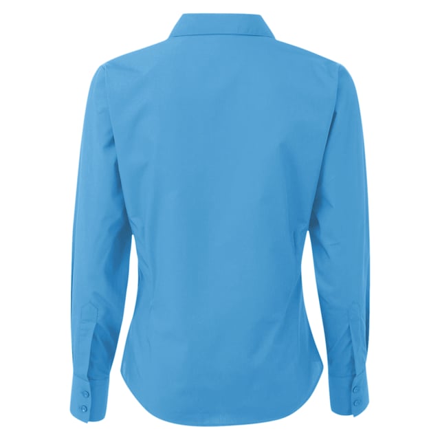 65% Polyester, 35% Katoen. Stof: Popeline. Ontwerp: Eenvoudig. Sluiting: Knoopsluiting. Halslijn: Collared. Manchet: Dubbele knoop. Mouwtype: Met lange mouwen. Hem: Afgerond. 2 rugpijlen. Duurzaamheid: Amfori, BCI goedgekeurd, REACH, Sedex, WRAP gecertificeerd. 6 VK: 31 in. 8 VK: 33 in. 10 VK: 35 in. 12 VK: 37 in. 14 VK: 39 in. 20 VK: 45 in. 22 VK: 47 in. 24 VK: 49 in. 26 VK: 51 in. 28 VK: 53 in. 18 VK: 43 in. 16 VK: 41 in. 30 VK: 55 in.