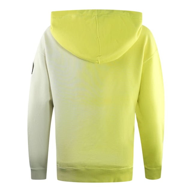 Blijf warm en stijlvol in de gele hoodie van Parajumpers. Deze luxueuze dames hoodie toont de merkbadge op de linkermouw. Offer geen stijl op voor comfort - maak een verklaring! Brand Patch-logo op linker mouw, 100% katoen, gewone fit kapperhood met hoodie, elastische tailleband en mouwen pull-over, drawstring pull, gewone gele hoodie, gemaakt in Italie-stijl code: cher gearceerd 608693 SD32