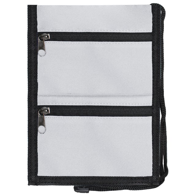 Lyle & Scott Herren Brustbeutel Schultertasche mit verstellbaren Riemen, Weiß, Logo, BA1202A Z804