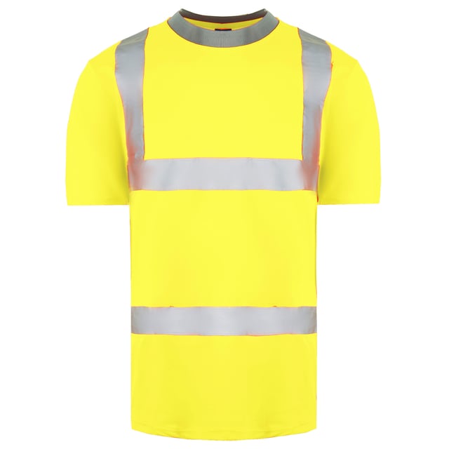 Dickies High Visibility Mens Yellow Reflective T Shirt
