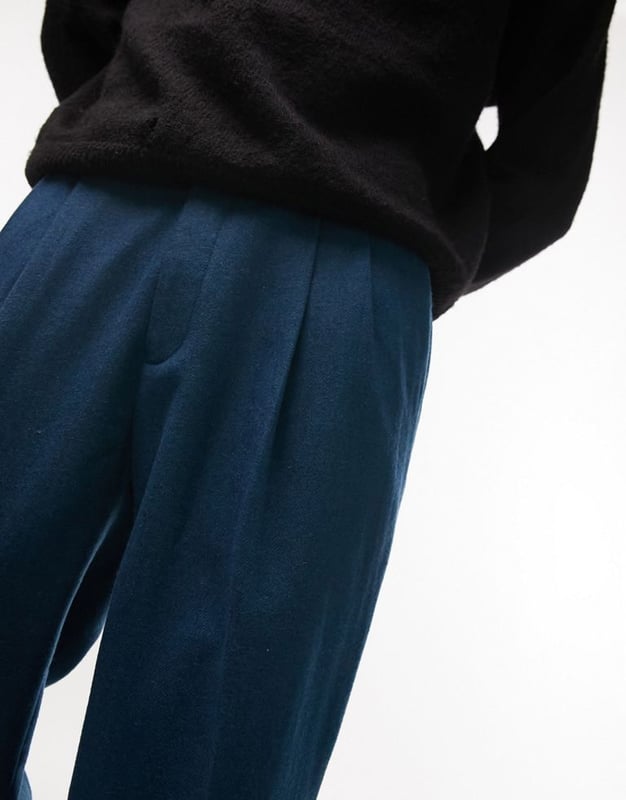 Topman cheap blue trousers