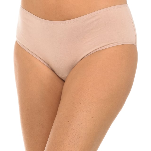 Pack of two culottes, made of elastic cotton.
 Tonal elastic waistband.
 Elastic and breathable fabric.
 Matching interior lining.
 Seams seen in tone.
 Composition: 95% Cotton, 5% Elastane
 Care:
Wash at max temperature 40º.
 - Do not use bleach.
 - Do not use dryer.
 - Do not iron.
 - Do not dry clean.