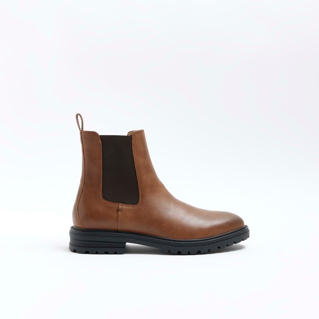 River island mens chelsea boots sales