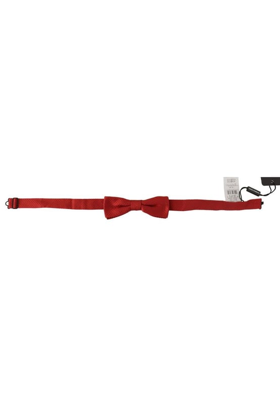 Absolutely stunning 100% Authentic brand new with tags
  From the exclusive Dolce & Gabbana collection
  Color: Red
  Model: Tied
  Material: 100% Silk
  Adjustable length neck strap one size
  Made In Italy
  Width: 4cm