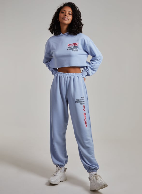 Cropped hoodie sport top