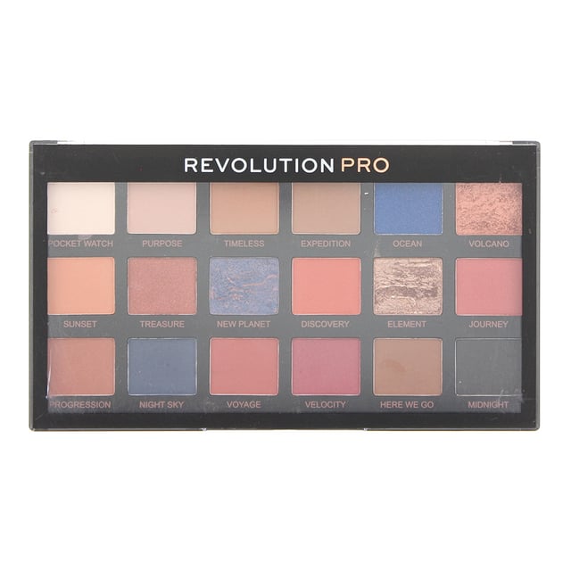 The Revolution PRO Regeneration Trends Azure Eye Shadow Palette is suitable for all skin tones offering a good variety of highly pigmented shades and tones, from day to day neutrals to beautiful bright colors, matte shades to shimmers, perfect for exploring your creativity..