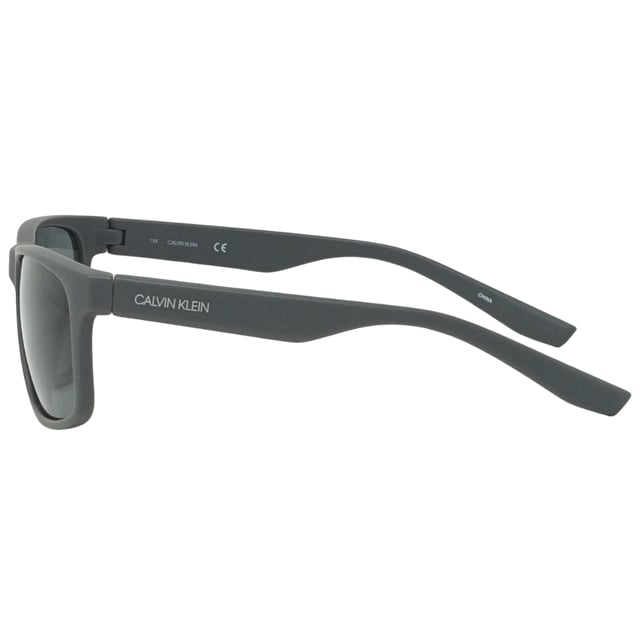Calvin Klein CK19539S 020 Grey Sunglasses. Protect your eyes from the sun in style with these Hugo Boss Grey Sunglasses. Their lightweight design ensures maximum comfort and their lenses offer 100% UV protection. The sleek Grey frames make these sunglasses the perfect addition to any outfit. Arm Length = 135 , Lens Length = 59, Nose bridge =  16. Grey Sunglass, Grey Lens. Sunglasses, Sunglasses Case, Cleaning Cloth and Care Instructions all Included, 100% Protection Against UVA & UVB Sunlight and Conform to British Standard EN 1836:2005. Style Code : CK19539S 020