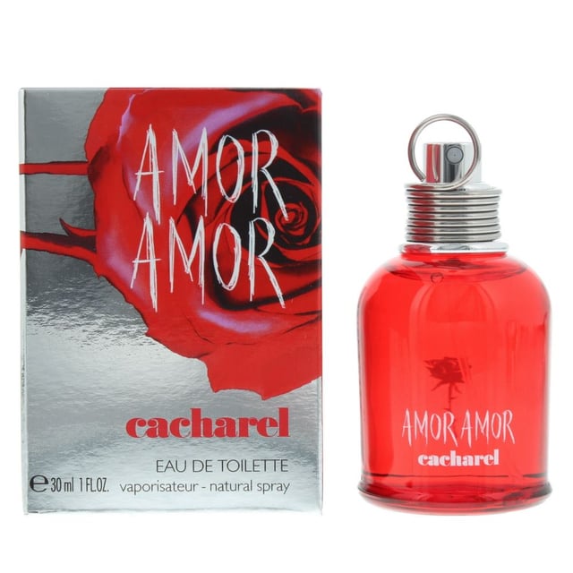Cacharel design house launched Amor Amor in 2003 as floral fruity nectar for young a woman who seeks a love adventure. Amour Amour notes consist of pink grapefruit mandarin blood orange jasmine sambac lilyofthevalley white musk sandalwood vanilla and ambergris to create this sensual fresh and alluring aroma.
