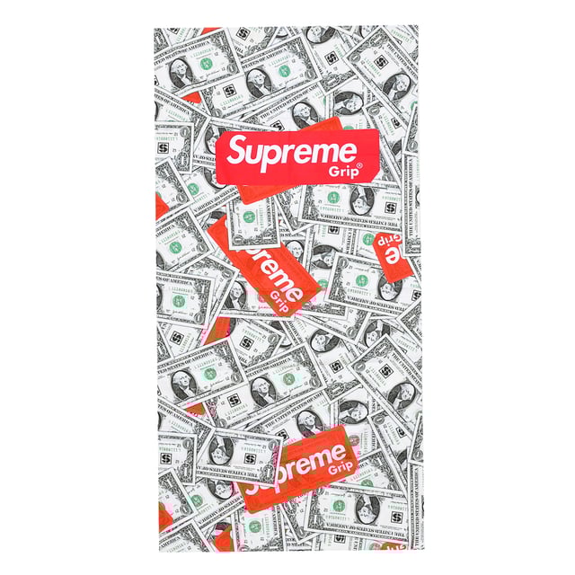 Badetuch mit Supreme Grip-Aufdruck.
 Farbe Multicolor
 Stoffähnlich und weich.
 Dollar Stempel.
 Nähte im Ton gesehen.

 Zusammensetzung: 80% Polyester, 20% Polyamid

 Waschen bei einer maximalen Temperatur von 30º.
 -Nicht trocknergeeignet
 -Unterstützt keine chemische Reinigung
 -Erlaubt die Verwendung von Bügeleisen
 -Handwäsche
 Zusammensetzung: 80% Polyester, 20% Polyamid
 Pflege:
Waschen bei einer maximalen Temperatur von 30º
 -Erlaubt keinen Trockner
 -Es unterstützt keine chemische Reinigung
 -Erlaubt die Verwendung von Bügeleisen
 -Handwäsche