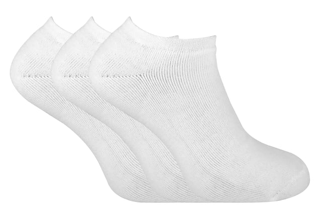 3 Pairs Mens Thick Cushioned Low Cut Ankle Thermal Trainer Socks