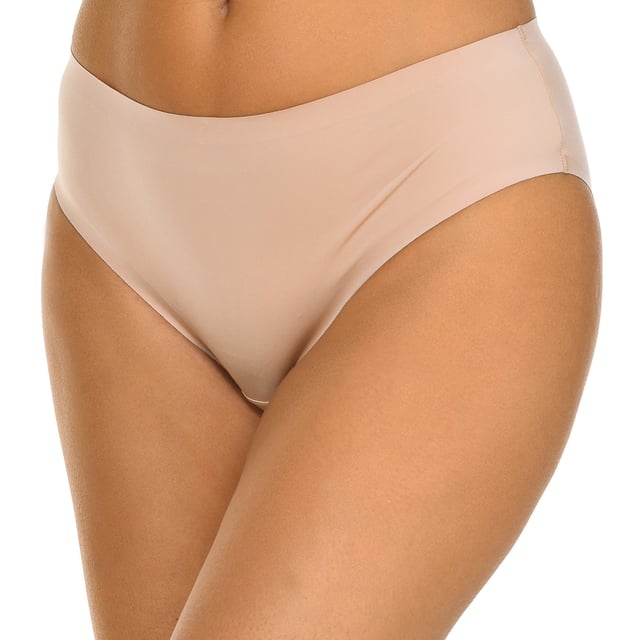 Seamless panty DIM.
 Marbled effect.
 Elastic and breathable fabric.
 Matching interior lining.
 Composition: 85% Polyamide, 15% Elastane
 Care:
- Wash at max temperature. 40º.
 - Do not use bleach.
 - Do not use dryer.
 - Do not iron.
 - Do not dry clean.