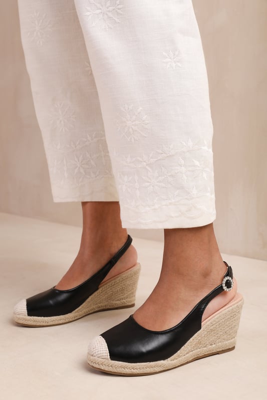 Nevada Slingback Sandals Flower main image 0