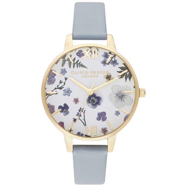 OLIVIA BURTON OB16AR08 Uhr Damen Quarz• Material: Edelstahl• Glas: Mineral• Armband: Synthetikleder• Farbe: Silber• wasserdicht: 10 m (1 ATM)• Gehäusegröße: 34 mm