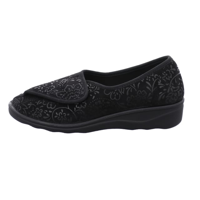 Para que tus pies no se enfríen ni siquiera en los días de mucho frío, hemos forradaslas zapatillas con textil. El modelo garantiza una entrada confortable por medio de un Ilamativo cierre con hebilla. La construcción Strobel se utiliza normalmente para los zapatillas de correr porque hace que el zapato sea muy deportivo. Con la anchura de zapato H el modelo es especialmente cómodas para los pies fuertes. Sigue tu camino con la acompañante acogedora para el hogar.
