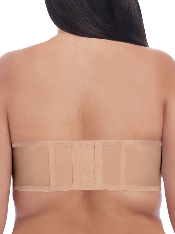 Elomi Smooth Reggiseno Senza Spalline Modellato - Ferretto, Chiusura A Ganci, Scollatura A Cuore, Taglie UK