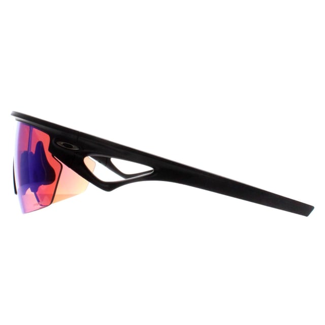 Gafas de sol Oakley Wrap Unisex Matte Black Prizm Golf Sphaera Las gafas de sol Oakley Sphaera están diseñadas para aquellos que exigen un rendimiento, estilo y comodidad superiores. Con la tecnología de lente Prizm de Oakley, estas gafas de sol unisex mejoran el color, el contraste y los detalles, proporcionando una experiencia visual excepcional en cualquier entorno. La ligera pero resistente montura O-Matter garantiza un uso duradero, mientras que las plaquetas nasales antideslizantes Unobtainium ofrecen un ajuste seguro, incluso durante actividades intensas. Diseñadas para llevarlas cómodamente bajo el casco, las gafas de sol Sphaera también proporcionan un campo de visión ampliado, lo que las hace ideales para deportes y aventuras al aire libre. Con comodidad durante todo el día e innovación de vanguardia, las Oakley Sphaera son las gafas definitivas para estilos de vida activos.