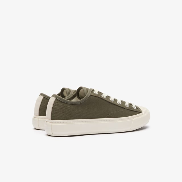 • Vulcanised sneakers • Soft canvas • Embroidered Diamond Logo • Suede overlays • Canvas overlay • Stitched sole • Toe box in rubber.