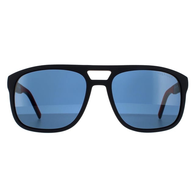 Tommy Hilfiger Aviator Unisex Matte Blue Blue