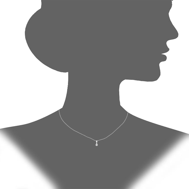 9K (375) White Gold: 0.96gr; # Diamond: 0.08ct