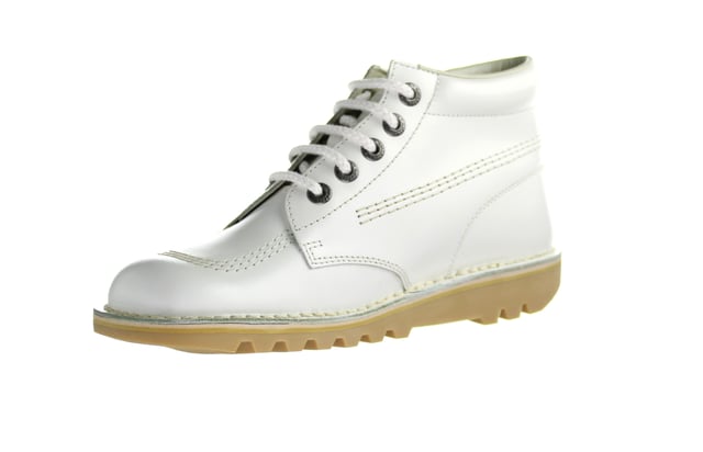 White kickers shoes on sale