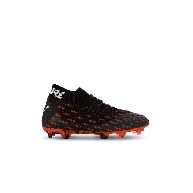 PUMA Future 6.1 Netfit FG AG J Lace Up Black Kids Football Boots