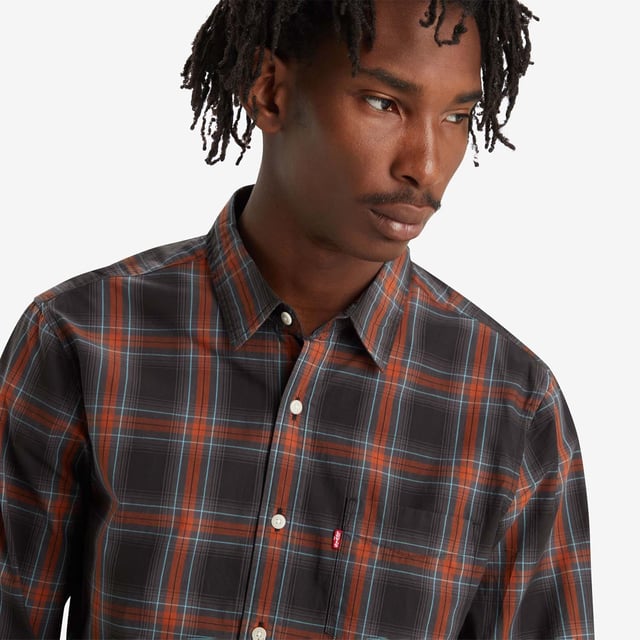 Gilet Trapuntato Levi's Sunset Jet Uomo – Colletto Alto, Cerniera Con Patta Antivento, Idrorepellente, 100% Poliestere, Leggero E Caldo