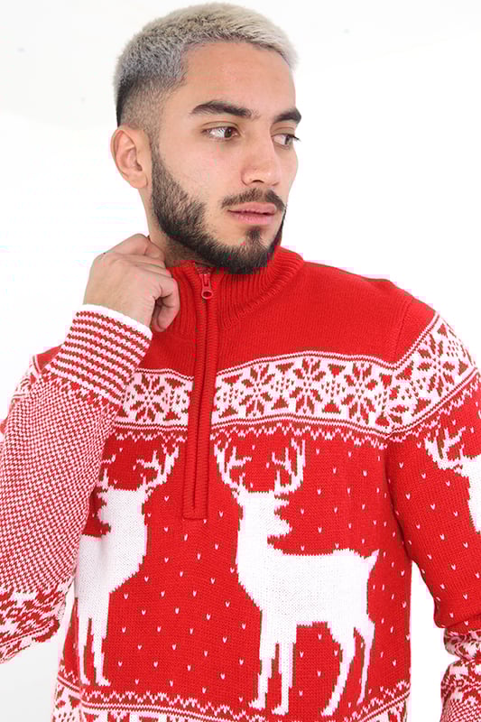 Brave soul christmas sweater top