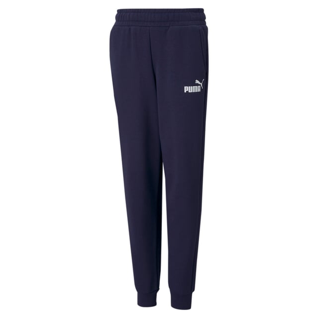 PRODUCT STORY With a sleek, slightly tapered leg that's as ready for the streets as the sofa, these perfect pants will keep you looking fierce no matter what's on the agenda. FEATURES & BENEFITS: Recycled Content: Made with at least 20% recycled material as a step toward a better future DETAILS: Regular fitSide pocketsRibbed cuffsElasticated waistband for internal drawcord for customised comfortPUMA branding at left thigh
