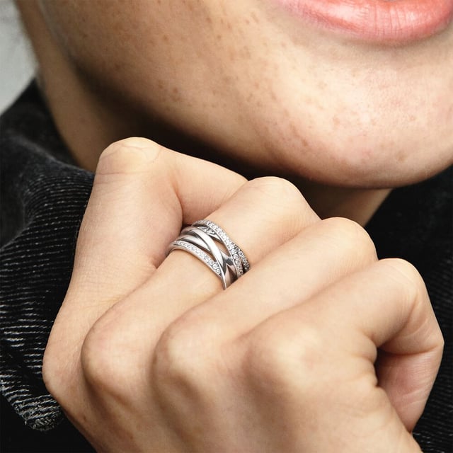 Pandora cheap entwined ring